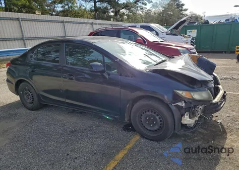 2014 Honda Civic Lx из США, поврежденный, VIN 2HGFB2F5XEH502330